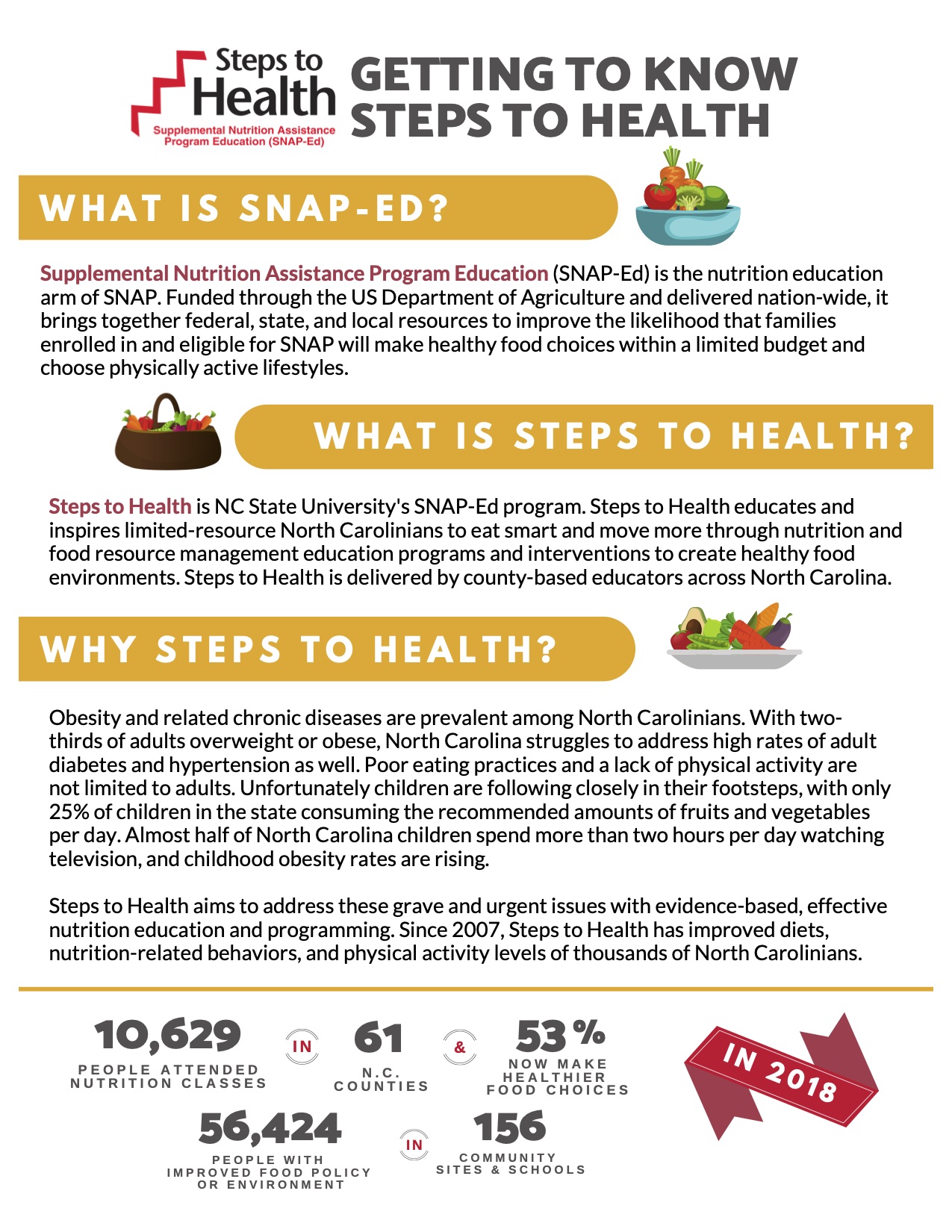 Steps to Health flyer image
