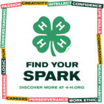 Cover photo for Celebrate National 4‑H Week, October 3–9, Find Your Spark!