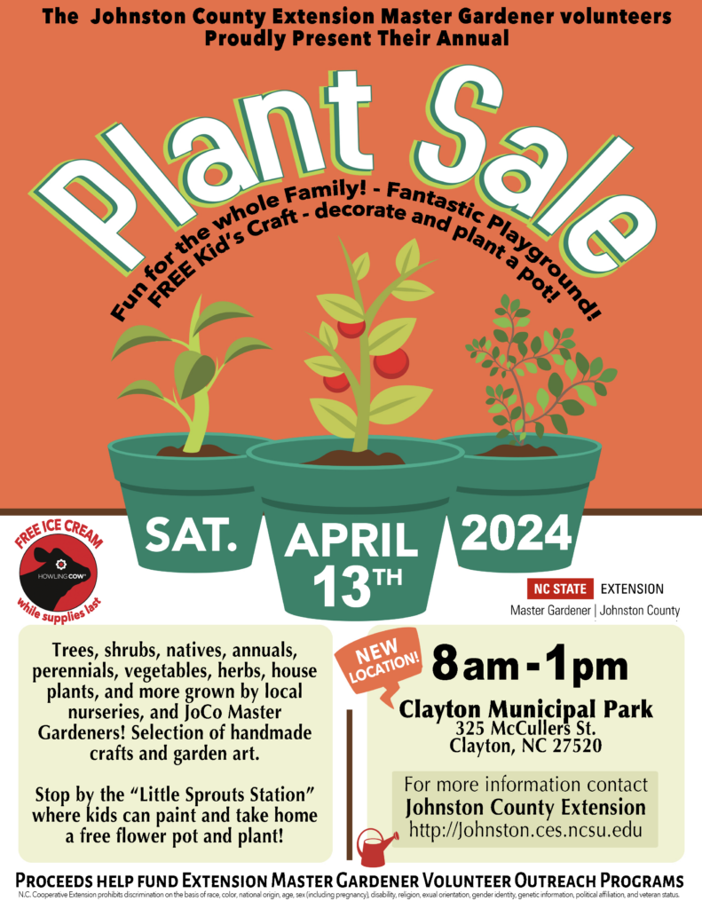 Plant Sale Flyer with pots 