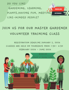 Cover photo for 2024 Extension Master Gardener Volunteer Training Class - Johnston County